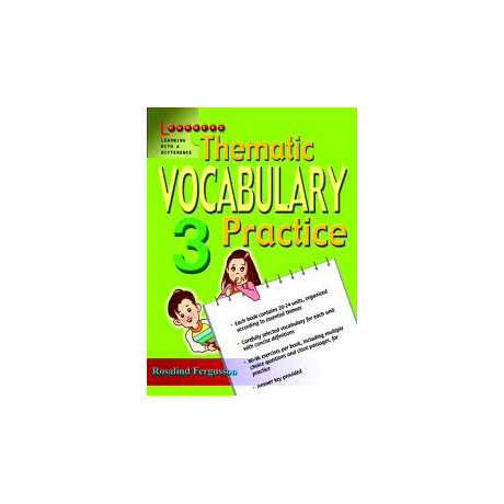 Thematic Vocabulary Practice 3 pb