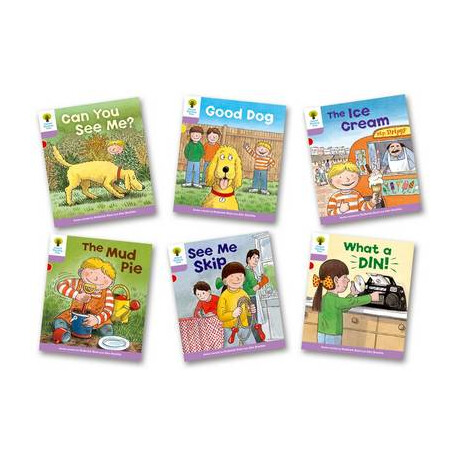 Oxford Reading Tree : Read With Biff, Chip and Kipper - More 1st Sentences (Pack of 6) Level 1+