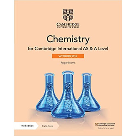 Cambridge International as   a Level Chemistry wb w/ Digital Access (2 Years)