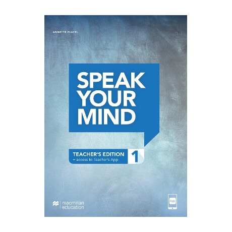 Speak Your Mind 1 Teacher's Book (+teacher's App)