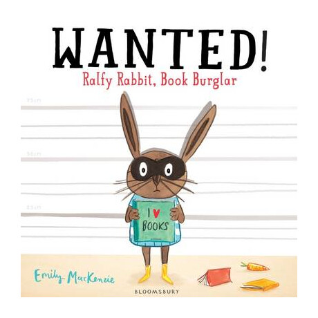Wanted! Ralfy Rabbit, Book Burglar pb