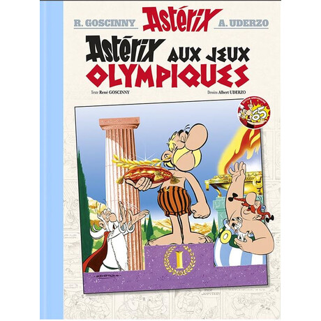 Asterix aux Jeux Olympiques N°12 - Edition Luxe - 65 ans Asterix
