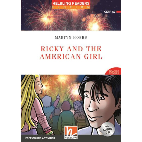 Red Series Ricky and the American Girl - Reader + Audio cd + e-Zone new Edition (Red Series 3)