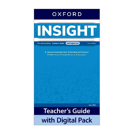 Insight pre-Intermediate Tchrs Guide (+ Digital Pack)
