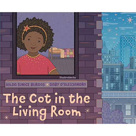 The cot in the Living Room