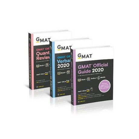 Gmat Official Guide 2020 Bundle : 3 Books + Online Question Bank