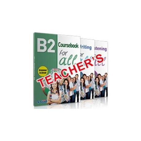 B2 for all Πακετο Tchrs (sb + Listening + Writing) B2 for all Πακετο Tchrs (sb + Listening + Writing)
