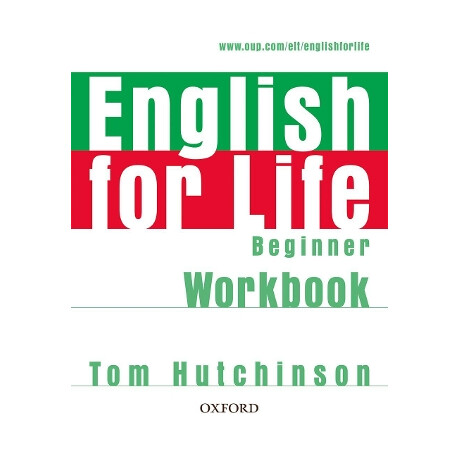 English for Life Beginner w/b