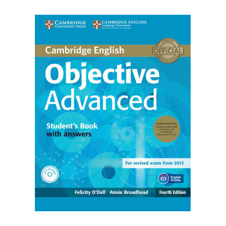 Objective Advanced sb Pack w/a (+ cd-rom + Class Audio cds (3)) 4th ed