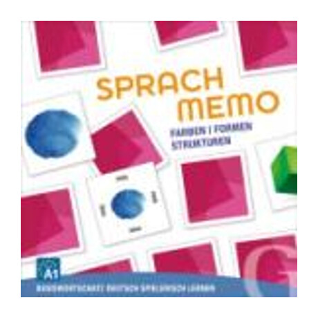 Sprachmemo Deutsch:farben-Formen-Strukturen