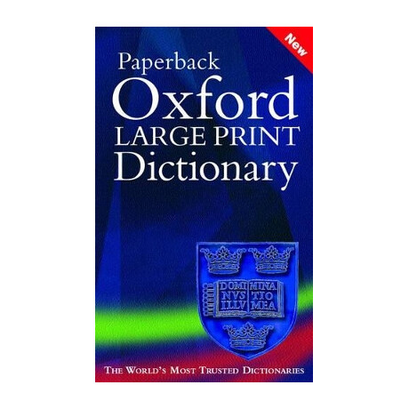 Oxford Paperback Large Print Dictionary @ pb