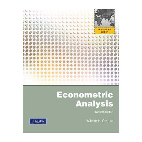 Econometric Analysis 7th ed pb
