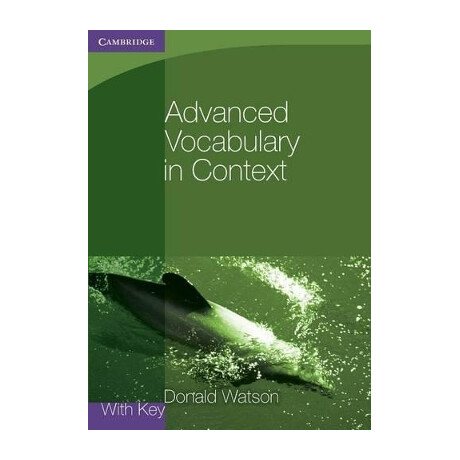 Advanced Vocabulary in Context sb w/a