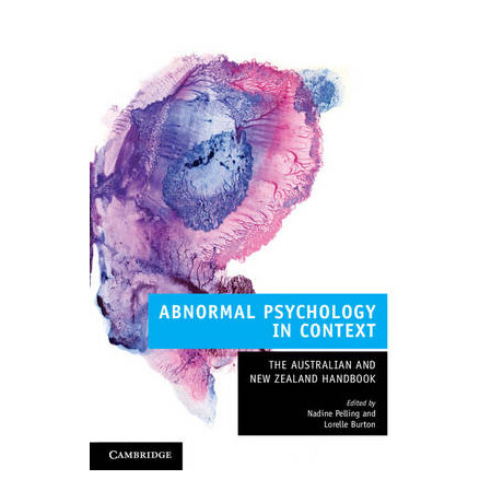 Abnormal Psychology in Context: the Australian and new Zealand Handbook