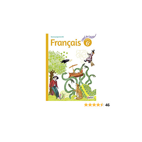 Lenvol des Lettres Francais 6eme 2016 Livre Eleve gf