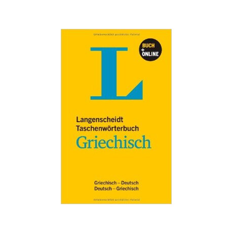 Langenscheidt Taschenworterbuch Deutsch-Griechisch   Griechisch-Deutsch 2013 n/e fl