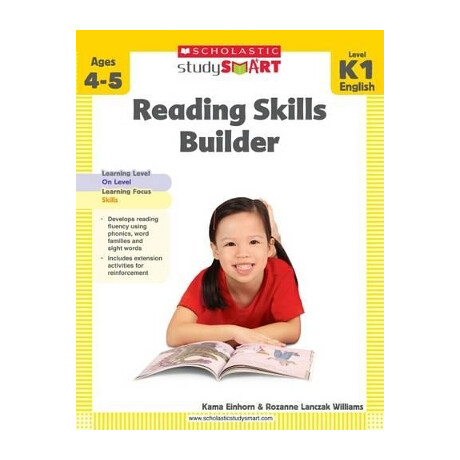 Study Smart : Reading Skills Builder (K1) pb