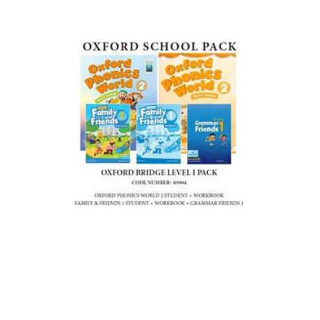 Oxford Bridge Level 1 Pack (Oxford Phonics World 2 sb + wb   Family and Friends 1 sb + wb   Grammar Friends 1) - 05994