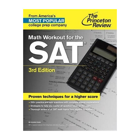 The Princeton Review Math Workout 3rd ed pb b Format