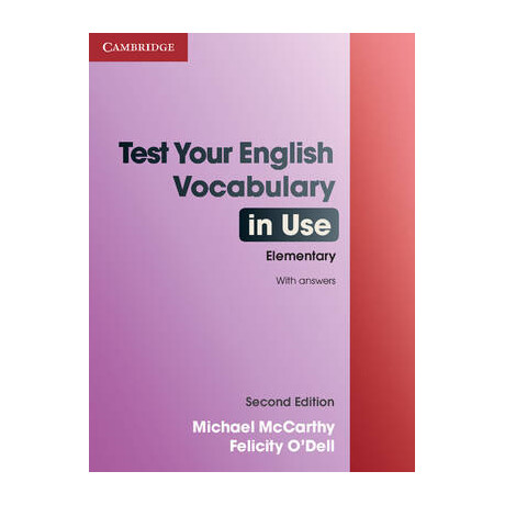 Test Your English Vocabulary in use Elementary sb w/a 2nd ed