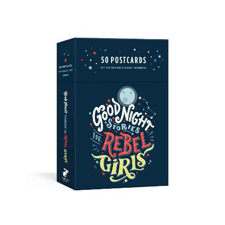 Good Night Stories for Rebel Girls 50 Postcards