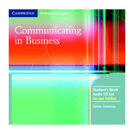 Communicating in Business cd Class 2nd ed