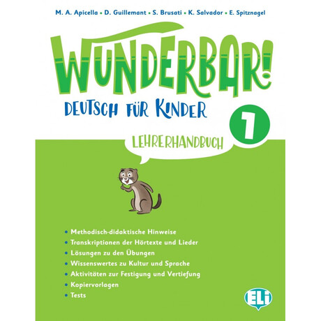 Wunderbar! 1 - tg + 2 Audio cds