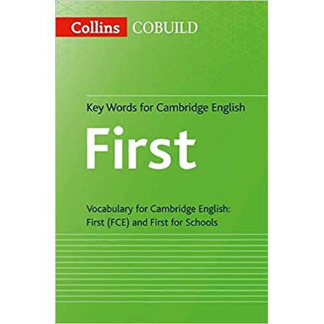 Collins Cobuild key Words for Cambridge English First