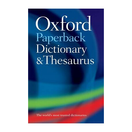 Oxford Dictionary and Thesaurus 3rd ed pb