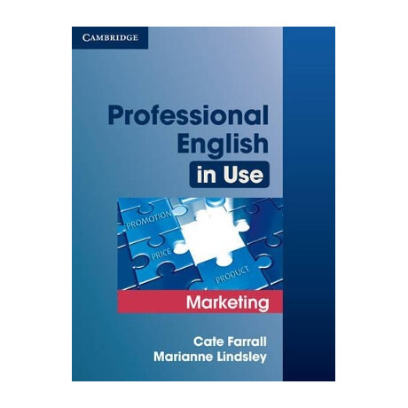 Professional English in use Marketing sb (+ Answers)