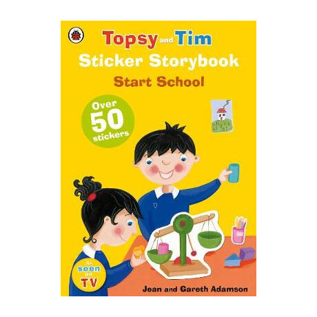 Topsy   tim : Start School (+ Stickers) pb