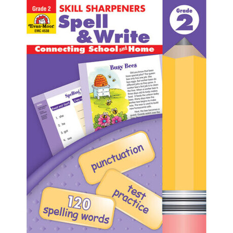 Skills Sharpeners Spell   Write Grade 2