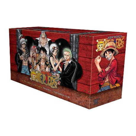 One Piece box set 4 : Dressrosa to Reverie Volumes 71 - 90 With Premium 4