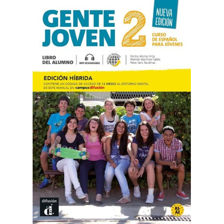 Gente Joven 2 Nuevo Libro del Alumno (Edition Hibrida)