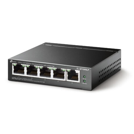 Tp-Link 5-Port 10/100 Mbps Desktop Switch With 4-Port poe (tl-Sf1005lp) (Tptl-Sf1005lp)