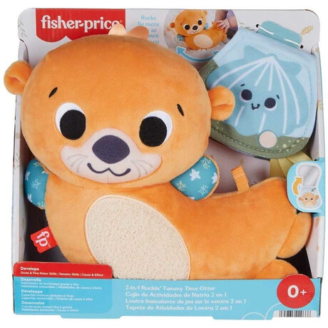 Fisher Price 2-in-1 Rocking Tummy Time Otter (Hxg96)