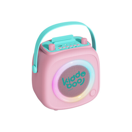 Kiddoboo KidsVoice BT Speaker & Mic Pink