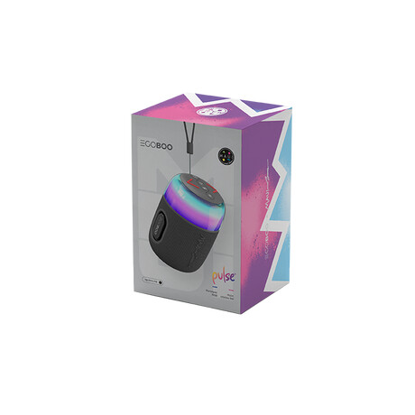 Egoboo X MAUI BT LED Speaker Pulse, Grey