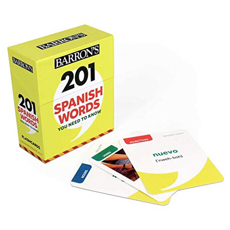 201 Spanish Words you Need to Know Flashcards