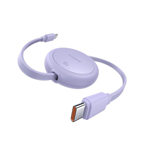 Baseus Free2pull Mini usb-c to usb-c 60w usb Cable 1m Purple (P10364500511-01) (Basp10364500511-01)