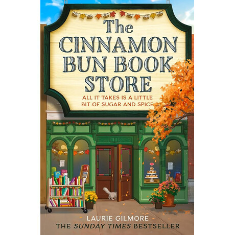Cinnamon bun Book Store