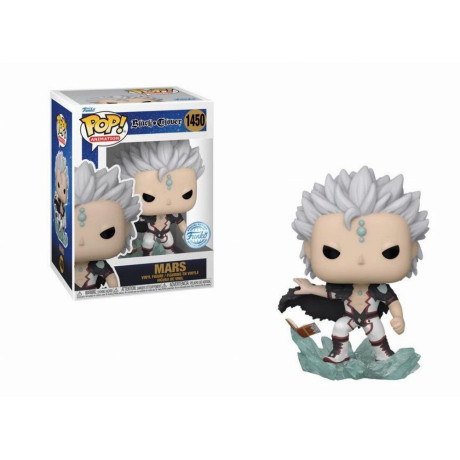 Funko Pop! Animation: Black Clover - Mars (With Book) (Special Edition) #1450 Vinyl Figure