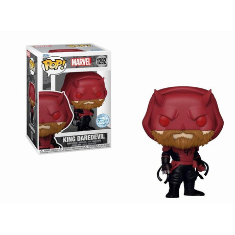 Funko Pop! Marvel - King Daredevil (Special Edition) #1292 Bobble-Head Vinyl Figure
