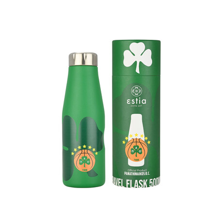 Estia Θερμος Travel Flask Panathinaikos bc Edition 500ml