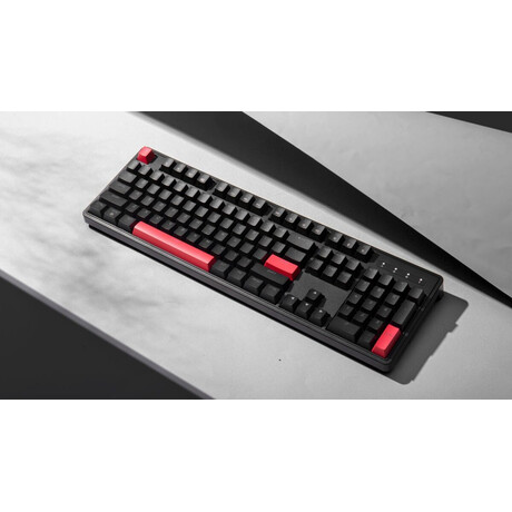 Lemokey X3 (X3-A1) QMK/VIA Wired Mechanical full Keyboard 100% Red Switch US Layout