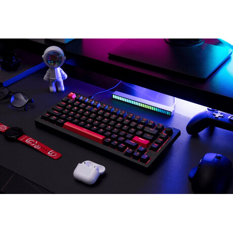 Lemokey X4 QMK (X4-A1) Wired Mechanical Keyboard 75% Red Switch US Layout