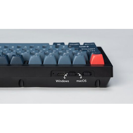 Keychron V6 Max (V6M-D3) QMK/VIA Wireless (BT/2,4/Wired) Custom Mechanical Keyboard Brown Switch