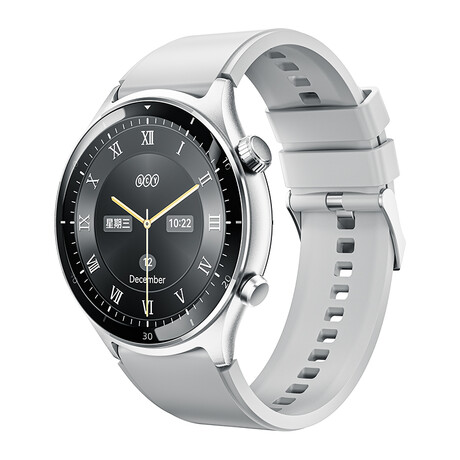 QCY Active GT S7 BT Call Watch Gray - 3ATM Waterproof, 120 sports (Auto-detect Sport A.I.)