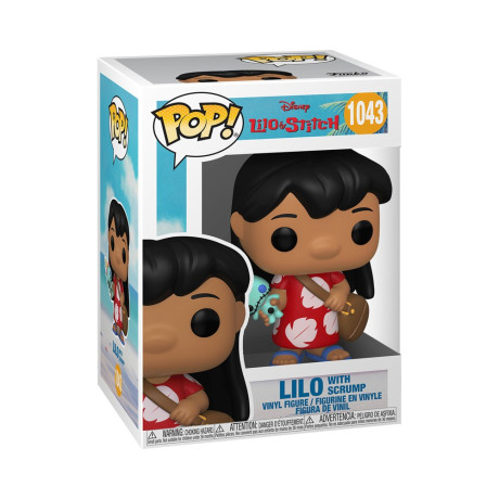 Funko Pop! Disney: Lilo and Stitch - Lilo With Scrump #1043 Vinyl Figure