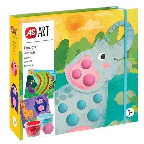 As art Dough Animals